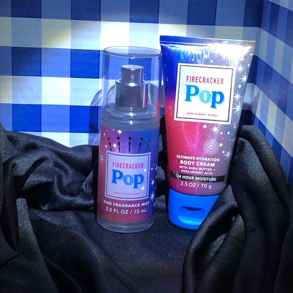 Bath & Body Works Other - Bath & Body Work’s Firecracker Pop Mist & Body Cream Set